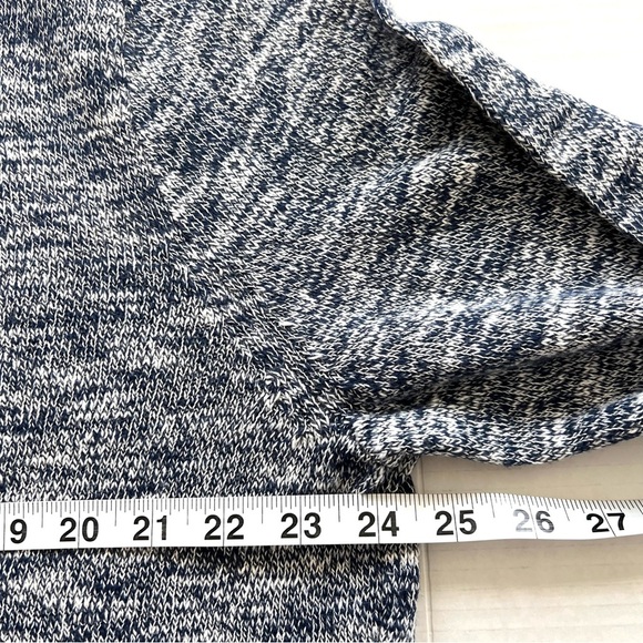 NWT J. Crew Two Color Slub 100% Cotton Marled Crewneck Long Sleeve Sweater SZ XL - Picture 13 of 16